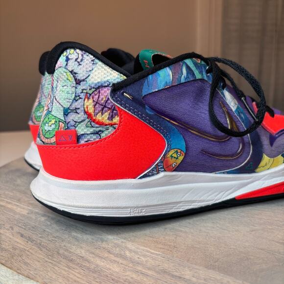 Nike Kyrie Infinity DJ6012-002 Purple Multicolor Basketball Shoes Men\'s US Sz 11 main image 4